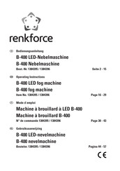 Renkforce 1384395 Mode D'emploi