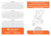 BABYTREND JG99 Manuel D'instructions