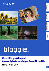 Sony bloggie MHS-FS3K Guide Pratique