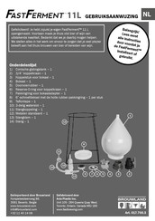 Brouwland FastFerment 11L Instructions D'assemblage