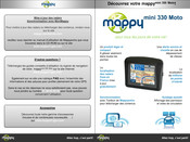 Mappy mini 330 Moto Mode D'emploi