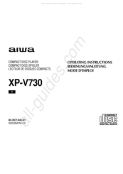 Aiwa XP-V730 Mode D'emploi