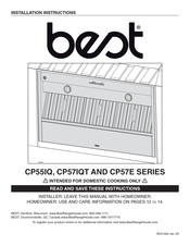 Best CP57E Série Instructions D'installation