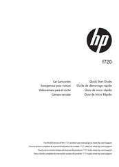 HP f720 Guide De Démarrage Rapide