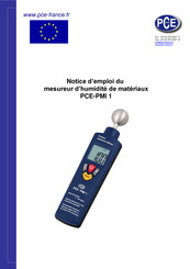 Pce Instruments PCE-PMI 1 Notice D'emploi