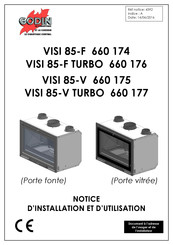 Godin VISI 85-V Notice D'installation Et D'utilisation