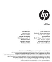 HP lc200w Guide De Démarrage Rapide