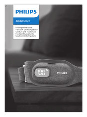 Philips SmartSleep Snoring Relief Band Mode D'emploi