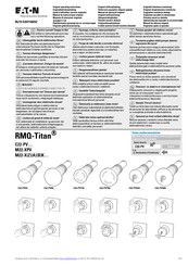 Eaton RMQ-Titan M22-XZK Serie Notice D'installation