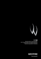 Westfire WF23 Notice D'installation Et D'utilisation