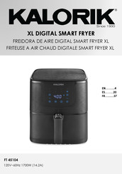 Kalorik XL DIGITAL SMART FRYER Manuel