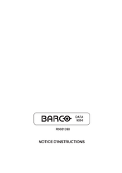 Barco R9001260 Notice D'instructions