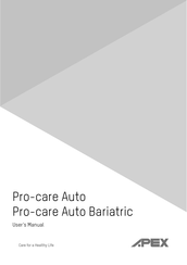 Apex Pro-care Auto Mode D'emploi