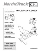 NordicTrack C3 si Manuel De L'utilisateur