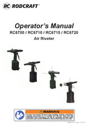 RODCRAFT RC6710 Mode D'emploi