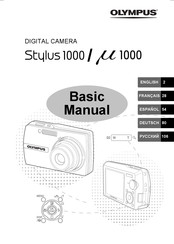 Olympus Mju 1000 Manuel De Base