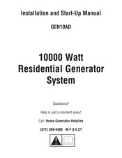 Generac GEN10AD Manuel D'installation