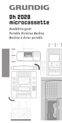 Grundig Dh 2028 Mode D'emploi