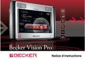 Becker Vision Pro Notice D'instructions