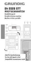 Grundig Dh 2028 STT Mode D'emploi