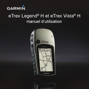 Garmin eTrex Legend H Manuel D'utilisation