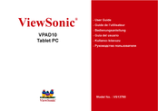 ViewSonic VPAD10 Guide De L'utilisateur