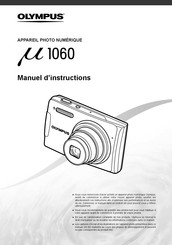 Olympus Mju 1060 Manuel D'instructions