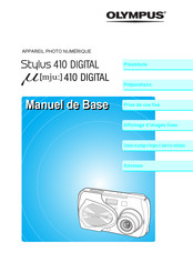 Olympus Stylus 410 DIGITAL Manuel De Base