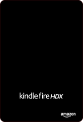 Amazon kindle fire HDX Mode D'emploi