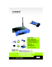 Cisco Systems Linksys WKPC54G Guide D'installation Rapide