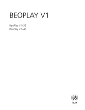 B&O Play BeoPlay V1-32 Manuel