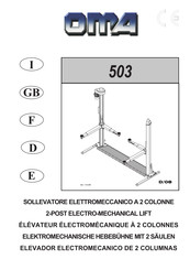 OMA 503 Manuel D'instructions Pour L'utilisation Et L'entretien