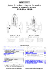 ARI ARMATUREN PN40 Instructions De Montage Et De Service