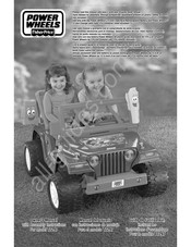 Fisher-Price POWER WHEELS T7297 Guide De L'utilisateur