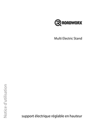 ROADWORX Multi Electric Stand Notice D'utilisation