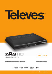 Televes zAs HD SATELLITE Manuel D'utilisation