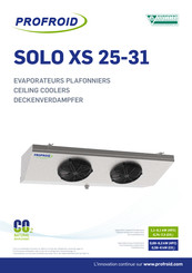 Profroid SOLO XS 31 Manuel