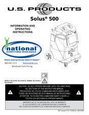 U.S. Products Solus 500 Mode D'emploi