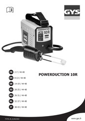 GYS POWERDUCTION 10R Mode D'emploi