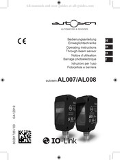 Autosen IO-Link AL007 Notice D'utilisation