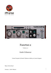 D16 Group Fazortan 2 Guide Utilisateur