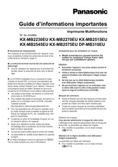 Panasonic KX-MB2270EU Guide