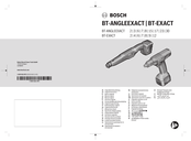 Bosch BT-EXACT 8 Notice Originale