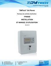 DMTech FP9000E Installation Et Manuel D'utilisation