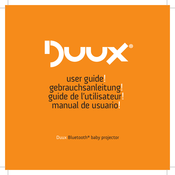 Duux Bluetooth baby projector Guide De L'utilisateur