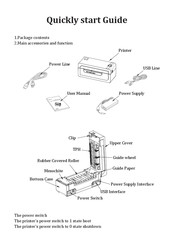 Netum NT-LP110A Guide De Démarrage Rapide