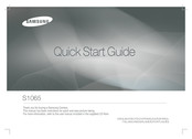 Samsung S1065 Guide De Démarrage Rapide
