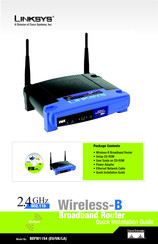 Cisco Systems LinkSys BEFW11S4 Guide D'installation Rapide