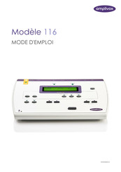 AmpliVox 116 Mode D'emploi