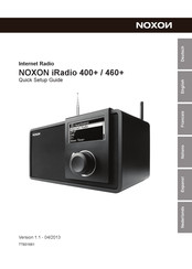 Noxon iRadio 400+ Guide D'installation Rapide